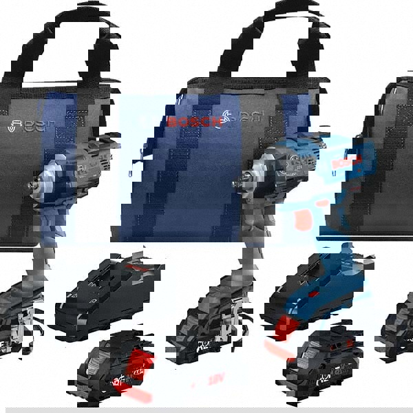 Cordless Impact Wrench: 18V, 1/2